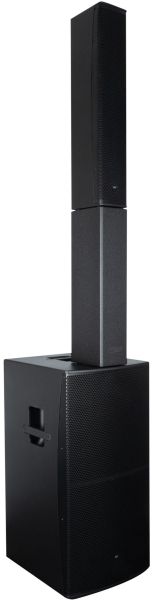 DAP-Audio Frigga Aktives PA-Säulen-System, einzeln – schwarz