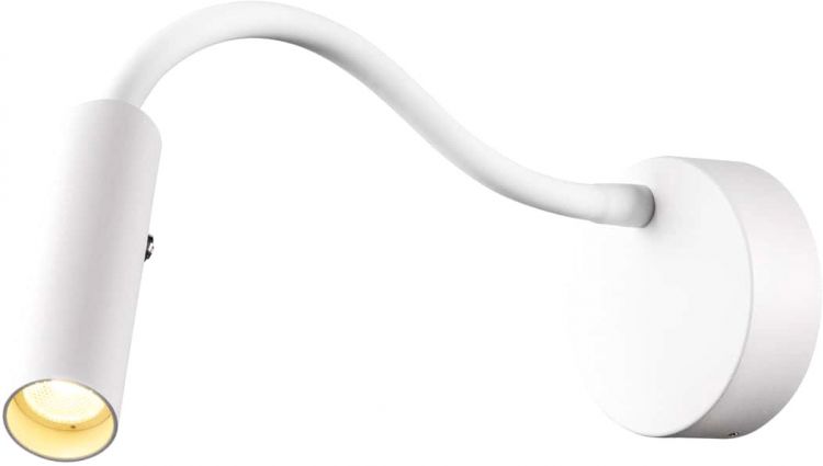 SLV KARPO GOOSE, Wandaufbauleuchte weiß 5,8W 3000K 40°