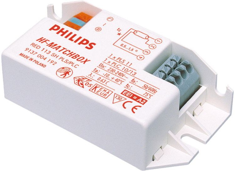 PHILIPS HF-M RED 124 SH TL/TL5/PL-L 230-240V
