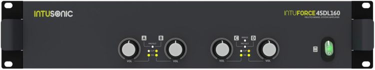 INTUSONIC 4SDL160 Class-D Verstärker 4x150W