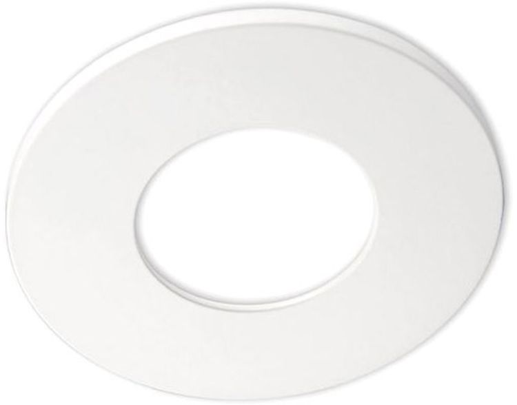 ISOLED Cover Aluminium rund weiß matt für Einbaustrahler Sys-68