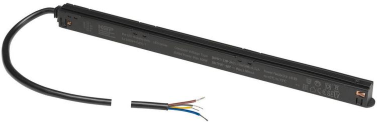 SLV 48V SYSTEM, Intrack LED Treiber, 48VDC, 100 W, inkl. 300 cm Anschlusskabel für 220-240VAC