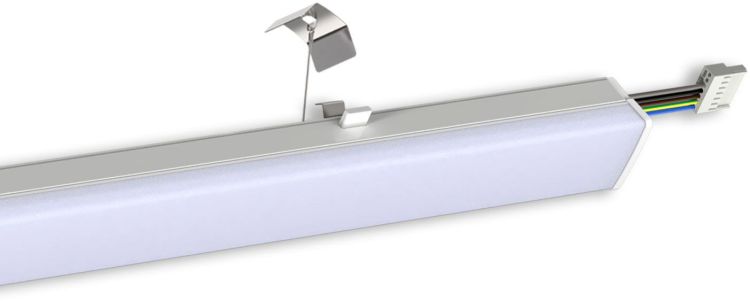 ISOLED FastFix LED Linearsystem R XL Modul 1528mm 25-75W, 4000K, 120°, 160lm/W