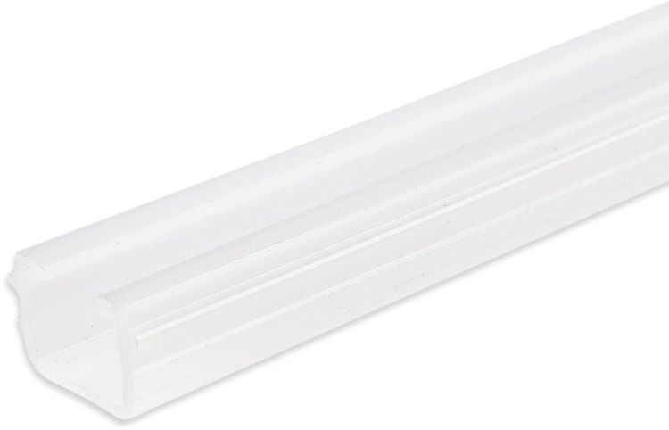 ISOLED Gardinen-Inlay opal, Innenformat B=9.7 H=6.5mm Schlitz 6mm, 100cm