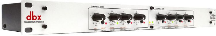 dbx 223XS -  Stereo 2-Weg / Mono 3-Weg Frequenzweiche