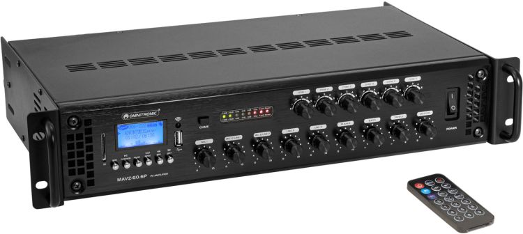 OMNITRONIC MAVZ-60.6P ELA-Mischverstärker