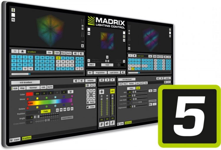 MADRIX UPGRADE start -> maximum