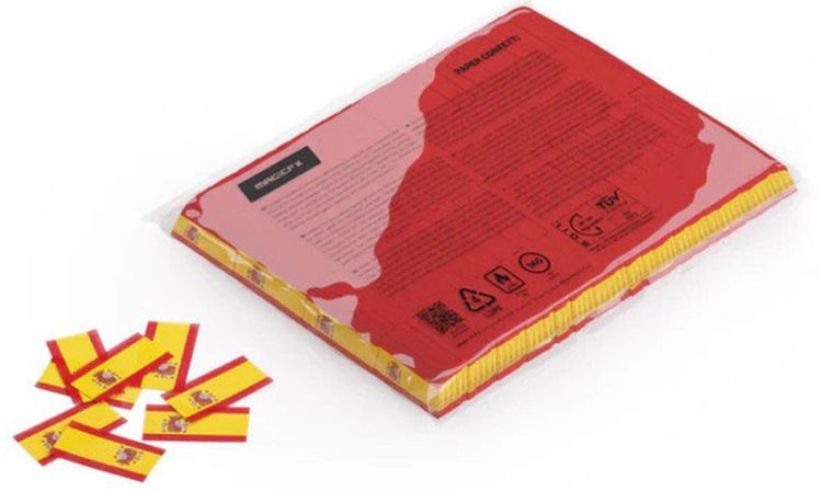 Magic FX Slowfall Konfetti Flagge Spanien 55x35mm - 1kg