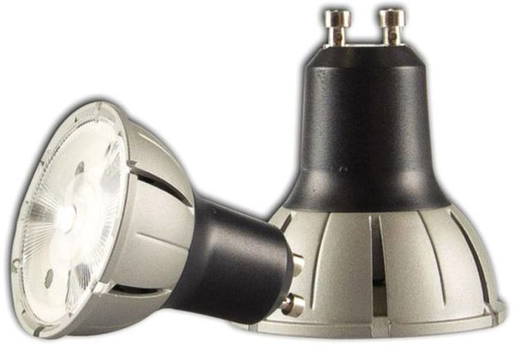 ISOLED GU10 LED Strahler 8W COB, 10°, 2700K, dimmbar