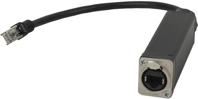 Showgear RJ45 to ProCAT adapter Geschirmtes CAT-Kabel mit verriegelbarem RJ45-Stecker