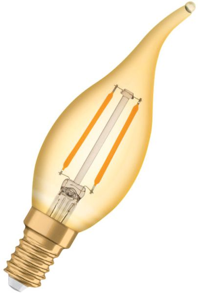 Osram VINTAGE 1906 LED CLASSIC BA 12 1.5 W/2400K E14