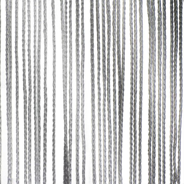String Curtain 6(h)x3(w)m 6m Length, Grey
