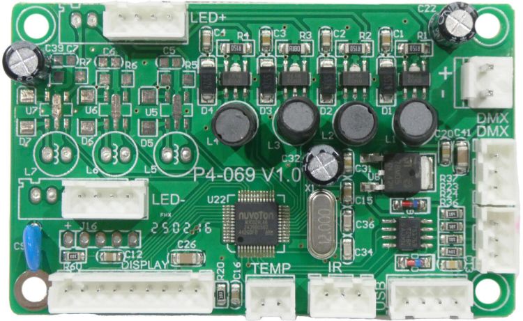 Platine (Steuerung) LED IP PAR 3X8W QCL SPOT (P4-069 V1.0)