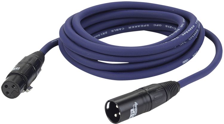 DAP FS03 - XLR/F 3 p. > XLR/M 3 p., 2 x 1,5mm2 10 m