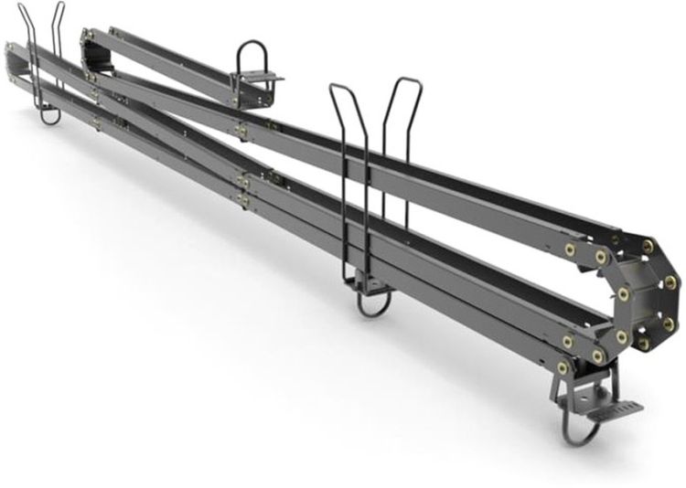 Admiral Snake Kabelführung Basis 3 mtr - H 9 mtr schwarz