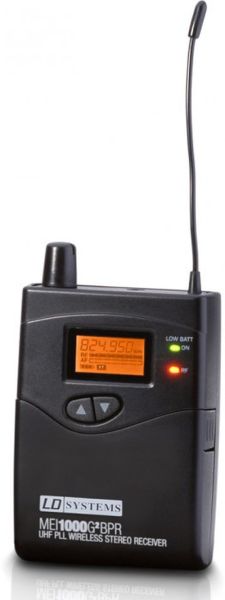 LD Systems MEI 1000 G2 BPR Empfänger für LDMEI1000G2 In-Ear Monitoring Sys