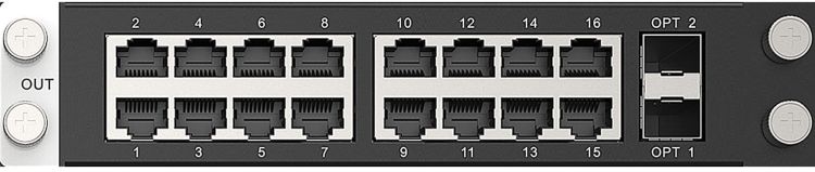 Novastar H Series 16x RJ45 plus 2x Fibre 4K Sending Card Steuert bis zu 10.400.000 Pixel