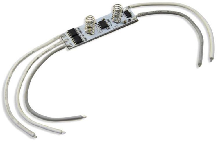 ISOLED LED Mini PWM-Controller weißdynamisch zum Einbau unter Profilcover, 1 Kanal, 12-24V DC 2x3A