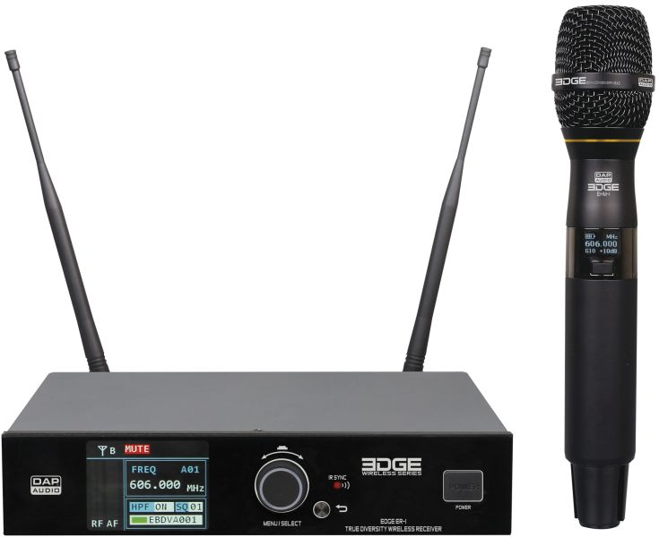 DAP-Audio EDGE EHS-1 Drahtloses Handmikrofon-Set – 610–670 MHz -B-Stock-