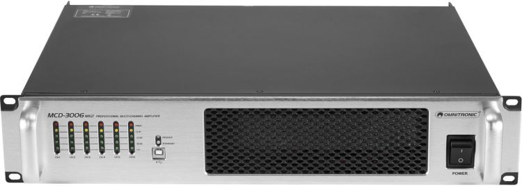 OMNITRONIC MCD-3006 MK2 6-Kanal-Installationsendstufe