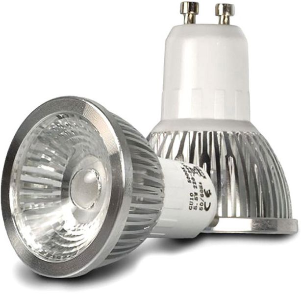 ISOLED GU10 LED Strahler 5,5W COB, 70°, warmweiß, dimmbar