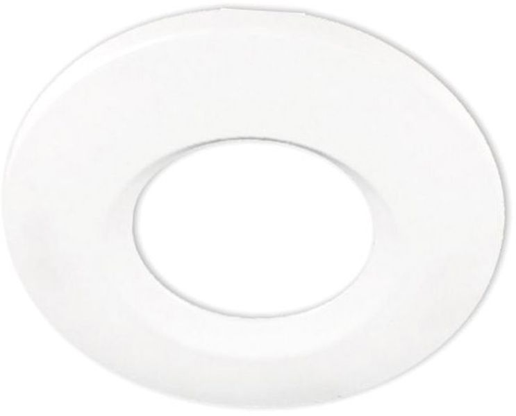 ISOLED Cover Aluminium rund/Kante weiß matt für Einbaustrahler Sys-68