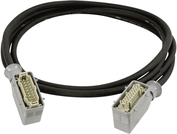 DAP Power Multicable 16 Pole male-female  10 m, 16 x 1,5 mm2