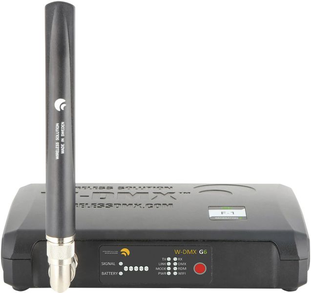 Wireless solutions BlackBox F-1 G6 Transceiver Drahtloser DMX, ArtNet & Streaming