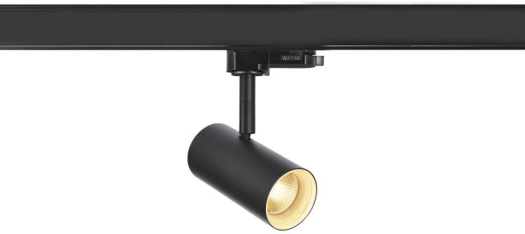 SLV NOBLO® SPOT, 3~ Spot, rund, 4000K, 6.2W, Phasenabschnitt, 32°, schwarz