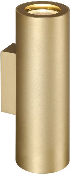 SLV ENOLA_B UP/DOWN Wandleuchte, messing, 2xGU10, max. 50W