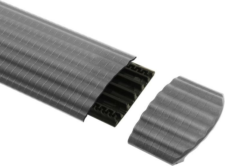 Defender Office ER GREY Endstück grau für 85160 Kabelkanal 4 Kanäle