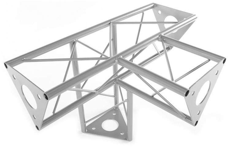Decotruss 4-Weg-St. / SAT 42 silber