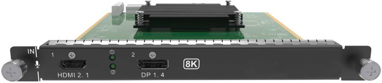 NOVASTAR H-Serie: 1x HDMI 2.1 / 1x DP 1.4-Eingangskarte, 1x HDMI 2.1 oder 1x DP 1.4