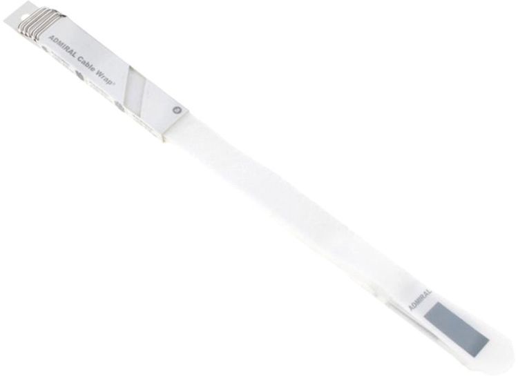 Admiral Kabelbinder 38cm weiß 5 Stück