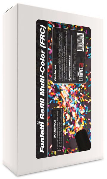Chauvet DJ Funfetti Refill - Konfetti bunt
