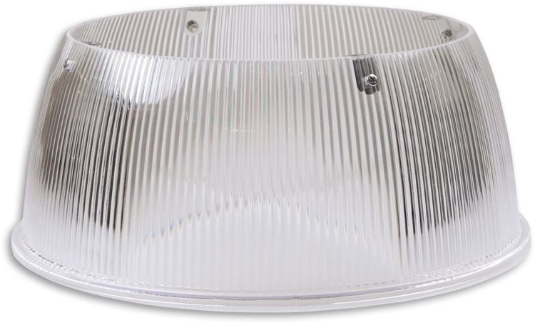 ISOLED PC-Reflektor 90° für LED Hallenleuchten Serie FL2, transparent