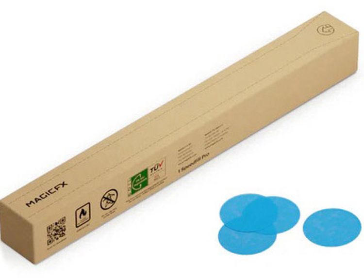 Magic FX Speedfill Pro Confetti Rund - Hellblau