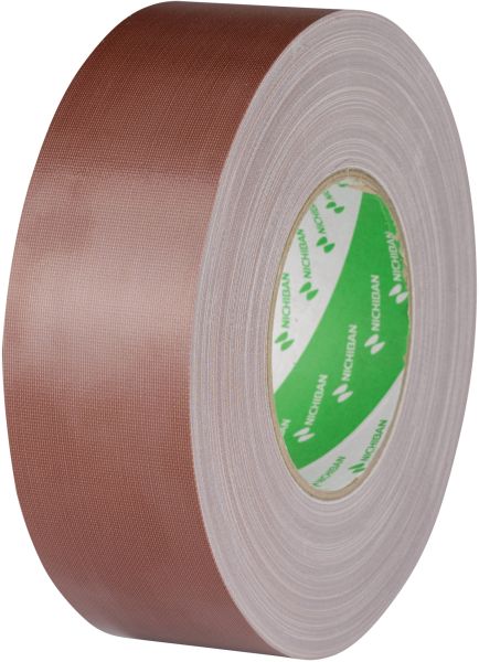 NICHIBAN Gaffer-Klebeband 1200 Braun – 50 mm / 50 m