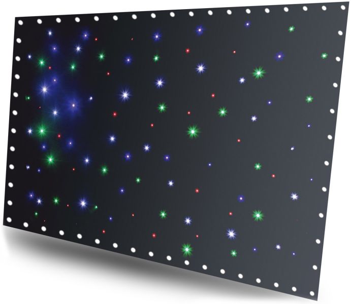 beamZ SPW96RGB Sparkle Curtain 3 x 2 m