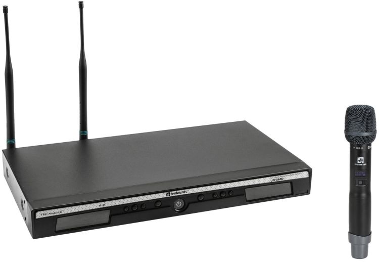 RELACART UR-260D 2-Kanal-UHF-System 522-554 MHz