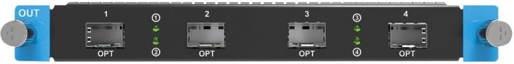 Novastar MX Serie 4x 10G Glasfaser-Ausgangskarte steuert bis zu 26.388.880 Pixel