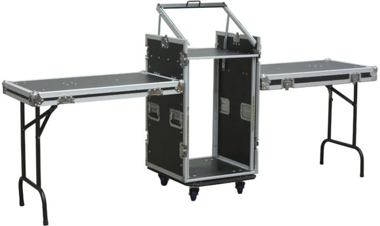 Power Dynamics PD-F16U10T 19" Rackgehäuse mit Tischen