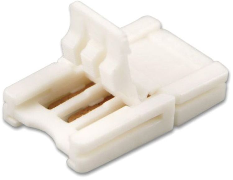 ISOLED Clip-Verbinder (max. 5A) für 3-pol. IP20 Flexstripes mit Breite 10mm, Pitch-Abstand >8mm