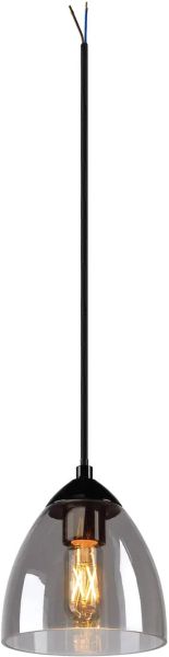 SLV PARA CONE GL GU10, Pendelleuchte schwarz / transparent