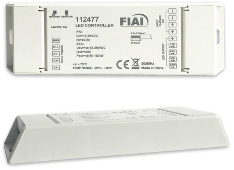 ISOLED Sys-One Funk PWM-Controller, 4 Kanal, 12-36V 4x5A, 48V 4x2.5A