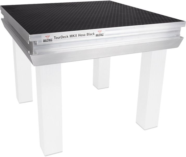 Bullstage Bühnenpodest TourDeck MKII outdoor 0,5x0,5m Hexa schwarz