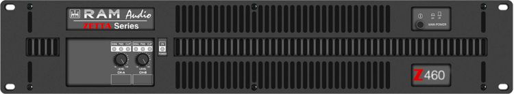 Ram Audio ZETTA 460 - PA Endstufe 4 x 1450W 2 Ohm