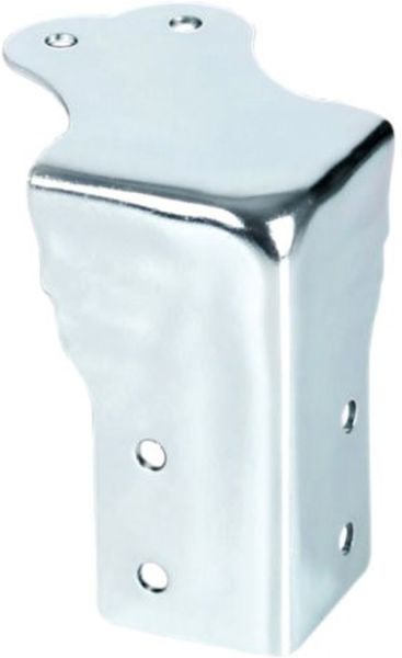 Adam Hall Hardware 4155 Ecke groß mit integrierter L-Ecke 76 mm