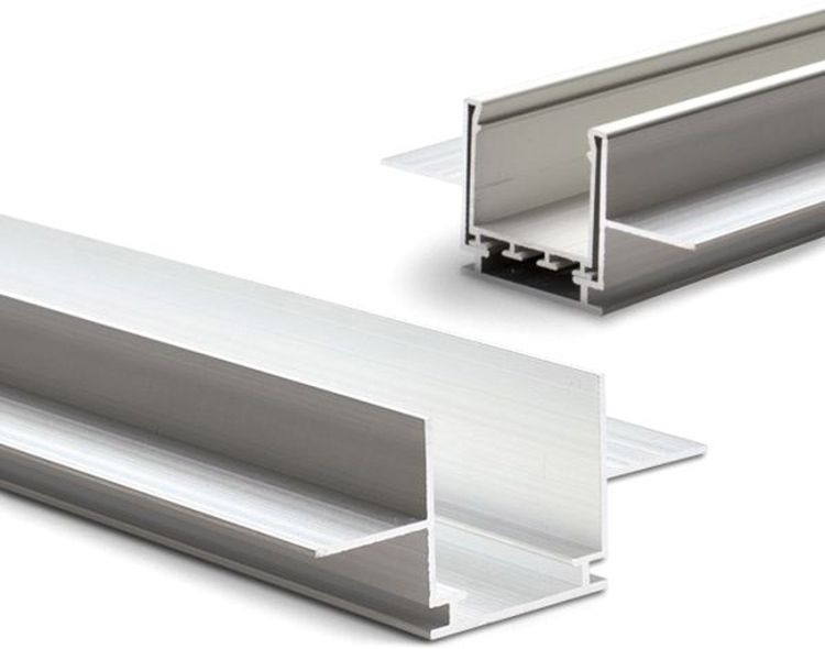 ISOLED Installationskanal für Einbauprofile WING, L: 2000mm für 15mm Rigips-Platten