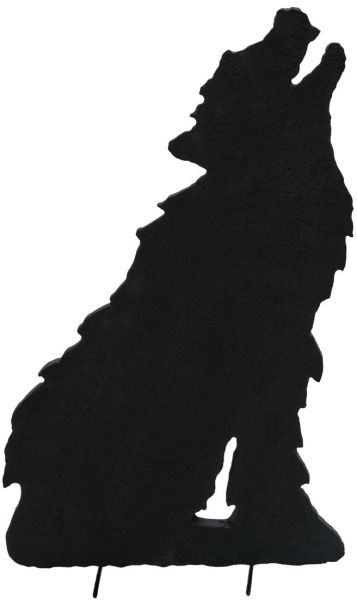 EUROPALMS Silhouette Wolf, 63cm